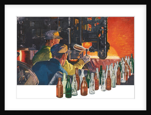 Bottle Making Factory by Anonymous