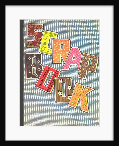 Scrap Book Cover by Anonymous