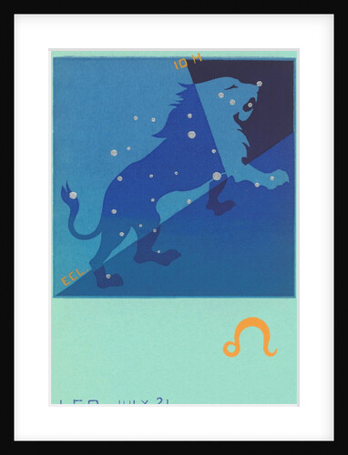 Leo, The Lion by Anonymous