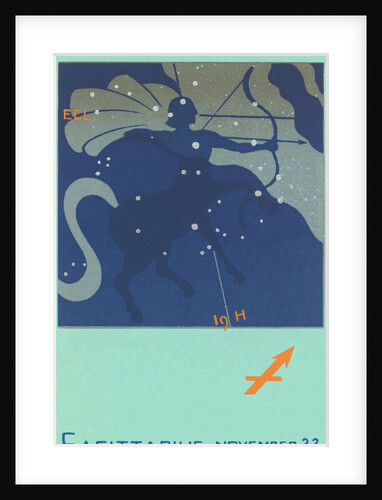 Sagittarius, The Archer by Anonymous