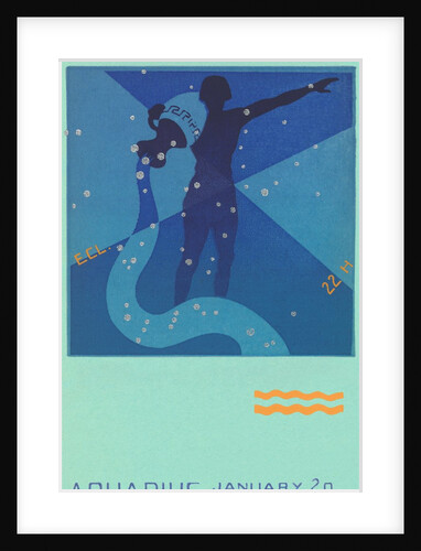 Aquarius, The Water Bearer by Anonymous