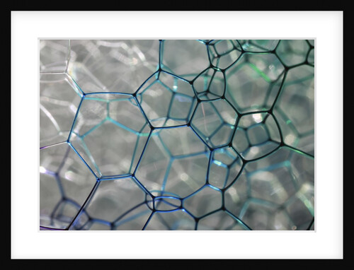 Close-up Patterns in Soap Bubbles by Anonymous