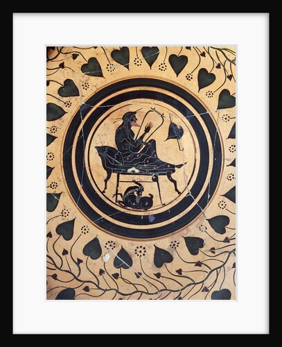 Kylix attica : A lyre player by Anonymous