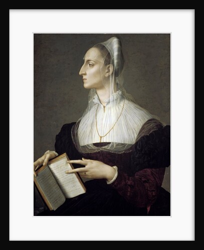 Portrait of Laura Battiferri by Bronzino