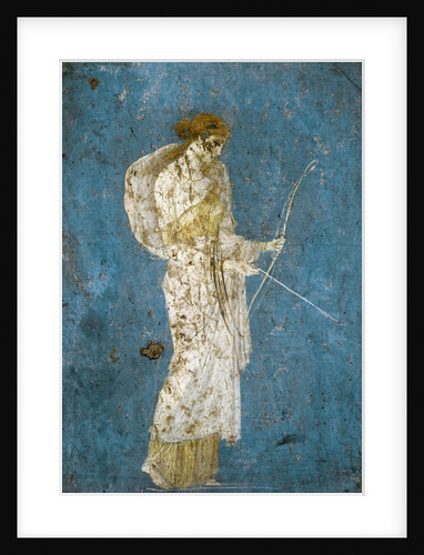 Roman fresco of Diana with her bow and arrow by Anonymous