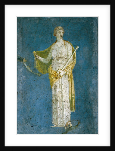 Medea - Roman fresco by Anonymous