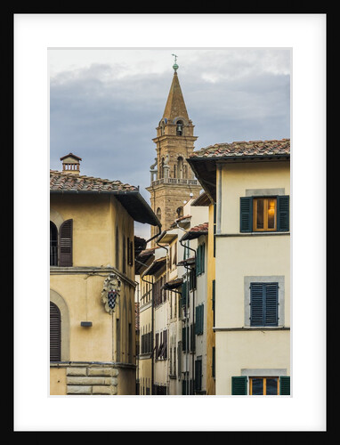 The Sdrucciolo (street) dei Pitti and the bell-tower of the Chiesa (church) di Santo Spirito by Anonymous