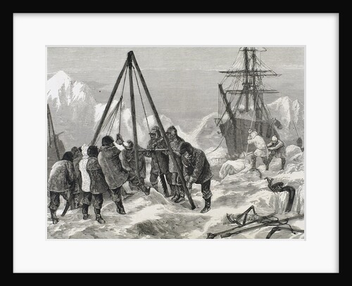Nares, Sir George Strong (1831-1915). British naval officer and Arctic explorer. by Anonymous