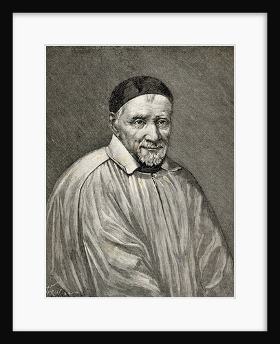 Saint Vincent de Paul (1581-1660). French religious. by Anonymous