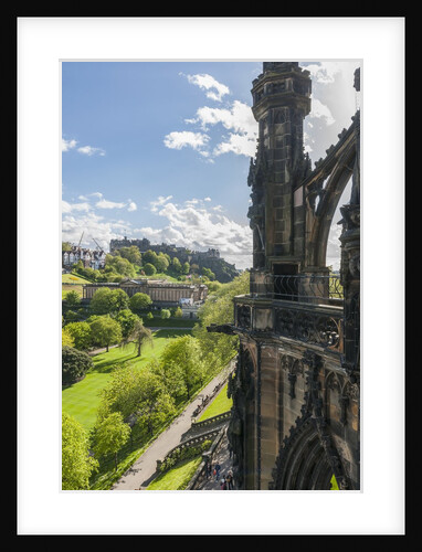 Old Town view from Scott Monument by Anonymous