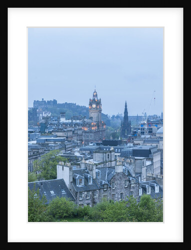 View of Old Town from Calton Hill by Anonymous