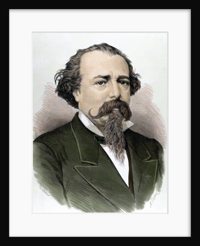 Lopez de Ayala, Adelardo (1828-1879). Poet, playwright and Spanish politician. by Anonymous
