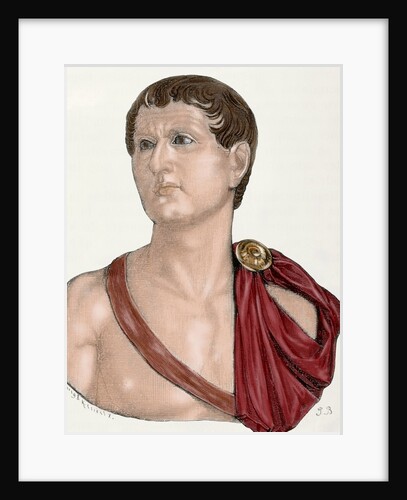 Germanicus Julius Caesar (15 B.C.-19 A.D.). by Anonymous