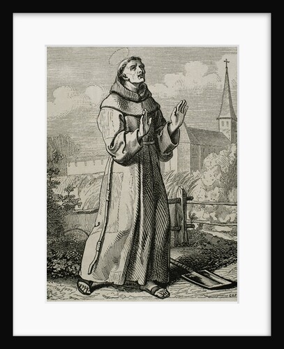 Saint Paschal Bailon (1540-1592). by Anonymous