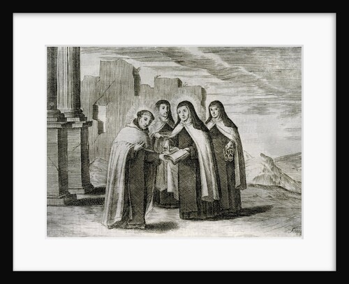 Saint Teresa of Ãƒvila and Saint John of the Cross. by Anonymous