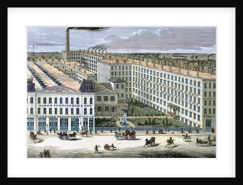 United States. Rochester. Carriage factory "James Cunningham & Son", 1884. by Anonymous