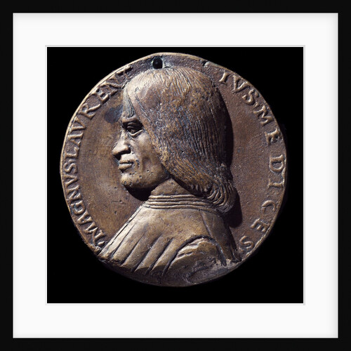 Portrait Medal of Lorenzo de Medici by Niccolo Spinelli