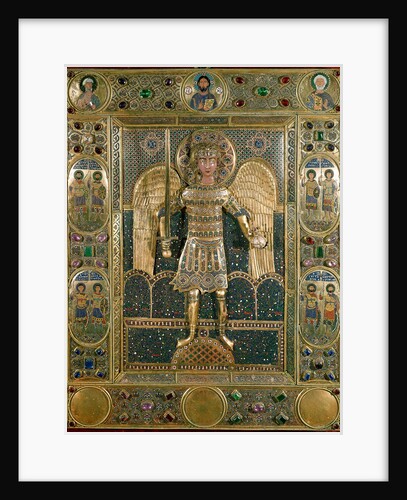 Missal cover with Archangel St. Michael by Anonymous