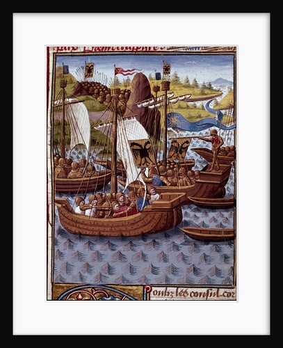 Manuscript illumination from 'Ad Urbe Condita Libri' by Anonymous
