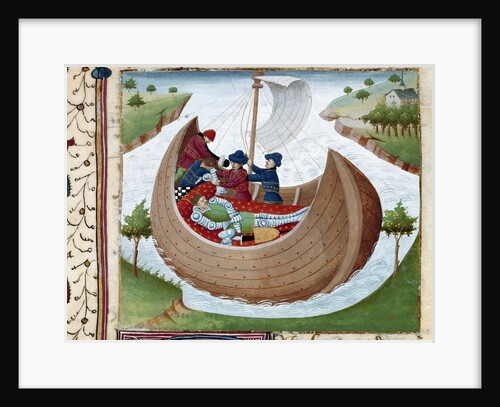 Sea Burial of a Knight of the Round Table by Anonymous