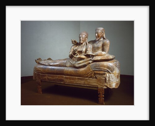 Etruscan Sarcophagus of the Spouses by Anonymous