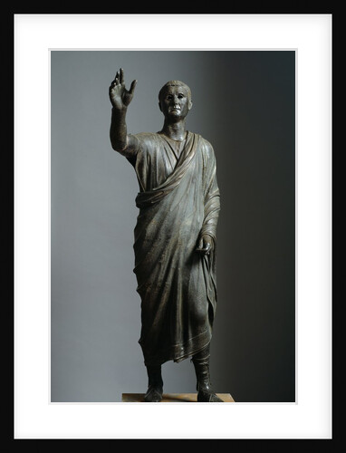 Etruscan statue of Aule Metele, or The Orator by Anonymous