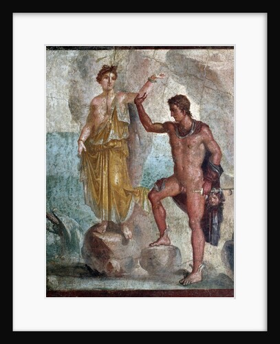 Fresco in Pompeii depicting Perseus freeing Andromeda by Anonymous