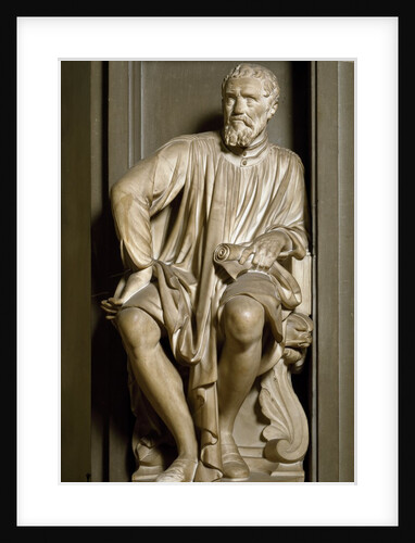 Sculpture of Michelangelo by Antonio Novelli