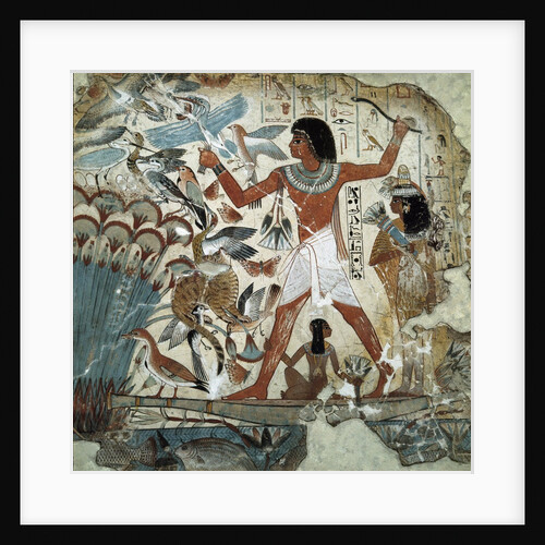 Detail of Nebamun hunting birds by Anonymous