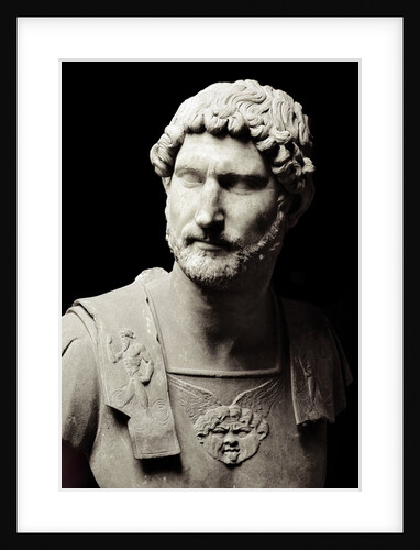 Sculpture bust of the Emperor Hadrian by Anonymous