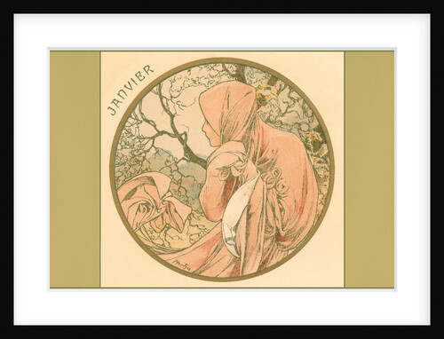 Art Nouveau Janvier by Anonymous