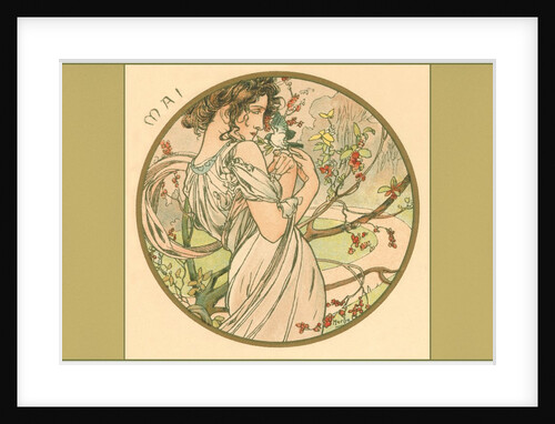 Art Nouveau Mai by Anonymous