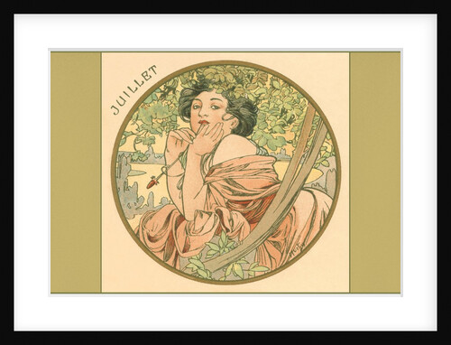 Art Nouveau Juillet by Anonymous