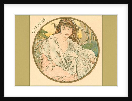 Art Nouveau Octobre by Anonymous