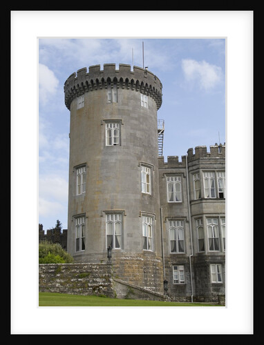 Dromoland Castle turret by Anonymous