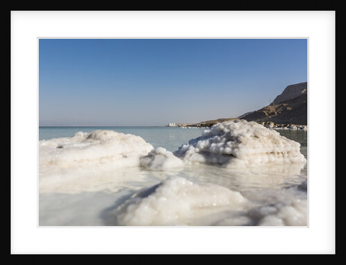Dead Sea - Salt deposits by Anonymous