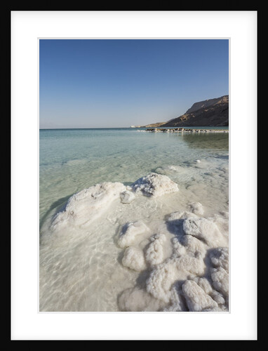 Dead Sea - Salt deposits by Anonymous