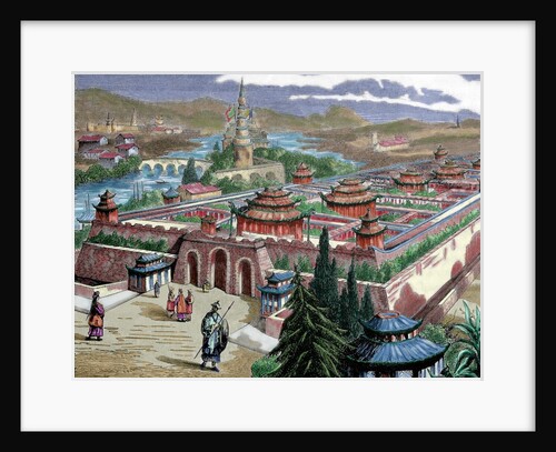 China. Beijing. Tsu-Kin-Tching, palace of the Emperor of China. by Anonymous