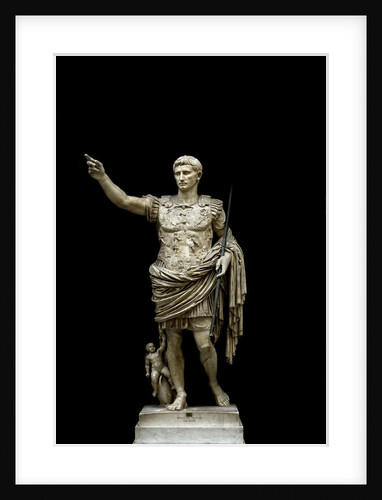 Augustus of Prima Porta, statue of Augustus Caesar by Anonymous