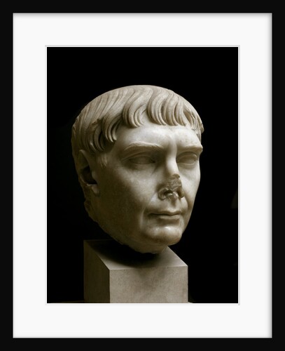Roman portrait of the emperor Trajan by Anonymous
