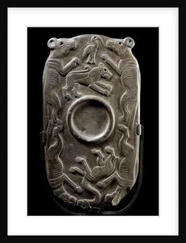 Ancient Egyptian cosmetic palette by Anonymous