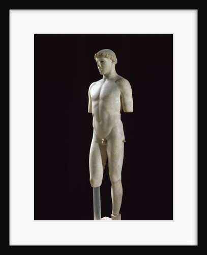 Ancient Greek sculptur of the Kritios Ephebe by Anonymous