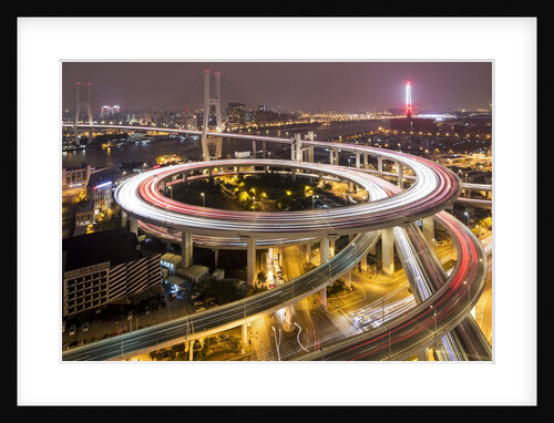 Nanpu Bridge, Shanghai, China by Anonymous