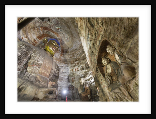 Buddha Caves, Datong, Shanxi Province, China by Anonymous