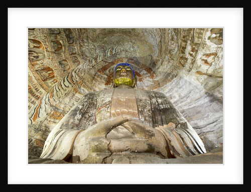 Buddha Caves, Datong, Shanxi Province, China by Anonymous