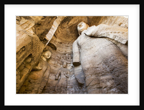 Buddha Caves, Datong, Shanxi Province, China by Anonymous