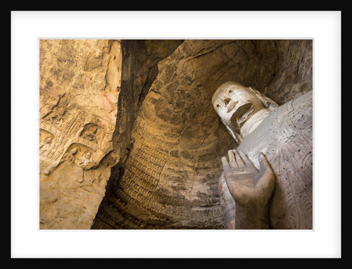 Buddha Caves, Datong, Shanxi Province, China by Anonymous