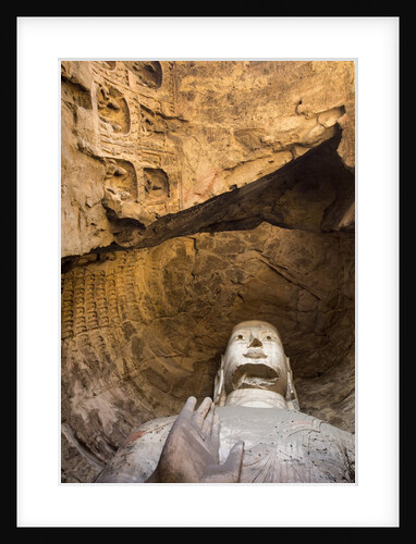 Buddha Caves, Datong, Shanxi Province, China by Anonymous