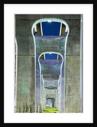 Highway Overpass, Chengdu, Sichuan Province, China by Anonymous
