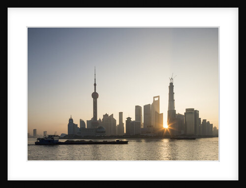 Pudong Skyline, Shanghai, China by Anonymous